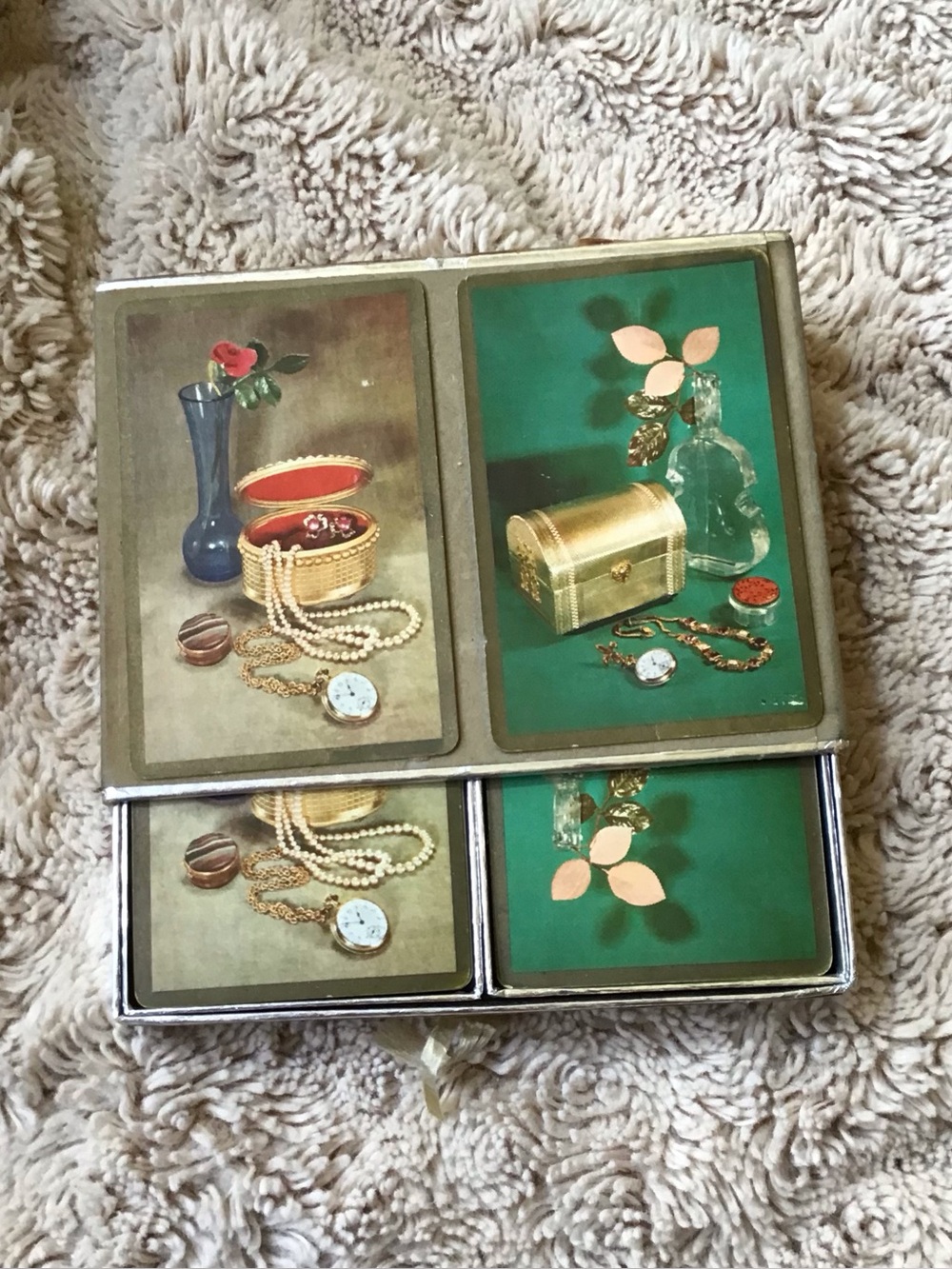 Vintage 1960 Congress Playing Cards